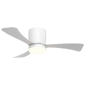 Ventilador de techo ALEMAR Kent Blanco Luz LED Ø107 cm