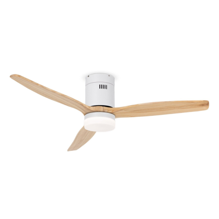 Ventilador DACAS Blanco SUNACA - Motor DC. luz LED. 132cm Ø.