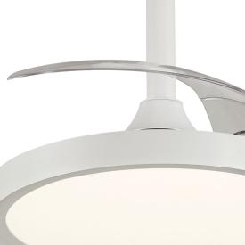 Ventilador Retractil Melody-XS Blanco P&B - Motor DC. 30-68cmØ.