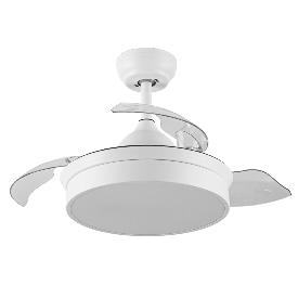 Ventilador Cala Blanco Fabrilamp - Motor DC Ø41cm