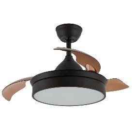 Ventilador Cala Marrón Fabrilamp - Motor DC Ø41cm
