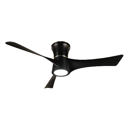 Ventilador Tianas Negro Fabrilamp - Motor DC Ø132cm