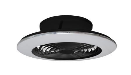 Ventilador Alisio Mini Mantra - Negro Luz LED 52cm.Ø