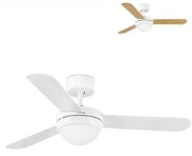 Ventilador de techo Feroe Reacondicionado FARO Blanco 107cm.Ø