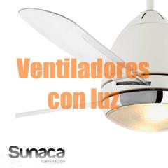 Ventiladores de techo con luz