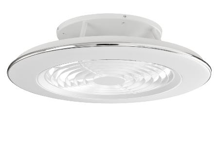 Ventilador Alisio Mantra - Blanco Luz LED 63cm.Ø