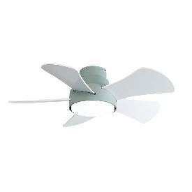 Ventilador Gregario Verde Fabrilamp - Motor DC Ø82cm