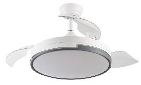 Ventilador OLIMPIA Blanco Fabrilamp - Motor DC Ø109cm
