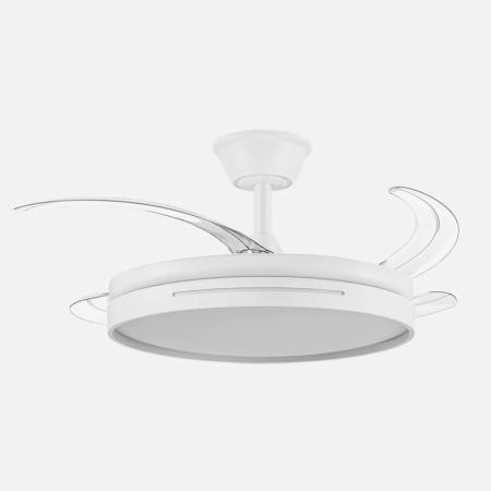 Ventilador MICENAS Blanco Fabrilamp - Motor DC Ø108cm
