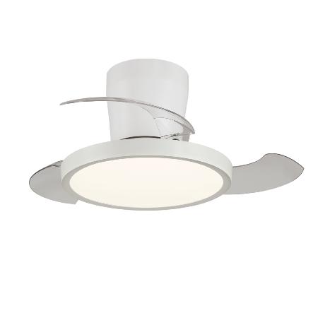 Ventilador Retractil Melody-XS Blanco con base P&B - Motor DC. 30-68cmØ.