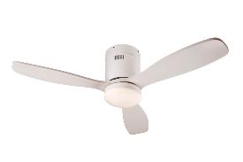 Ventilador Siroco Schuller - Reacondicionado Blanco Motor DC LED Ø107cm