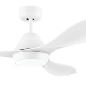 Ventilador Antibes Blanco Eglo - Motor DC luz LED 132cm. Ø