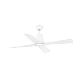 Ventilador TYPHOON FARO Blanco luz LED - IP44 Ø127cm