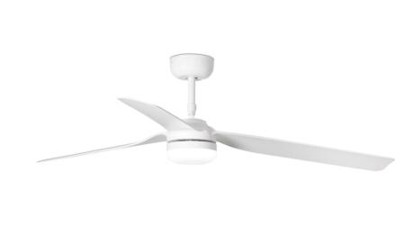 Ventilador Punt FARO Blanco con luz LED 130cm.Ø