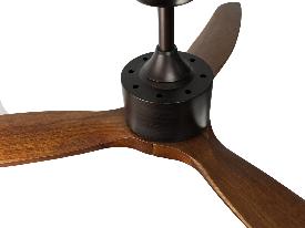 Ventilador PIKY SUNACA - Motor DC. Madera Natural 132cm Ø.