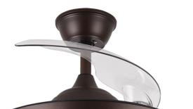 Ventilador Dani Fabrilamp Marrón - Motor DC Ø108cm