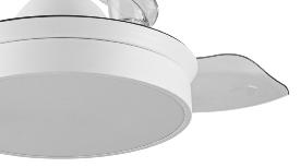 Ventilador Cala Blanco Fabrilamp - Motor DC Ø41cm