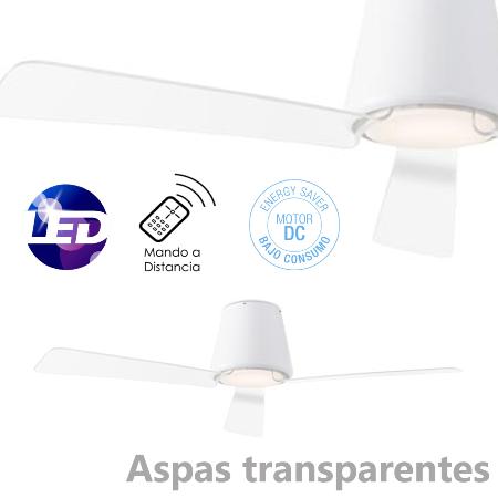 Ventilador Garbi LEDS-C4, Motor DC Ø132cm