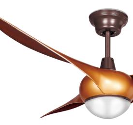 Ventilador Helix Marron FORLIGHT Motor DC Ø132cm