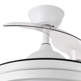 Ventilador ESCORPION Tres Aspas Fabrilamp Blanco - Motor DC Ø50-107cm