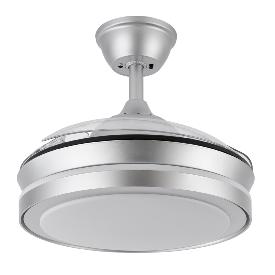 Ventilador ESPARTA MINI Plata Fabrilamp - Motor DC Ø91cm