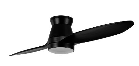 Ventilador Nordic Negro Fabrilamp - Motor DC Ø132cm