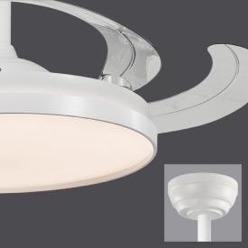 Ventilador retractil ALEMAR Henry Blanco Luz LED Ø60-132 cm