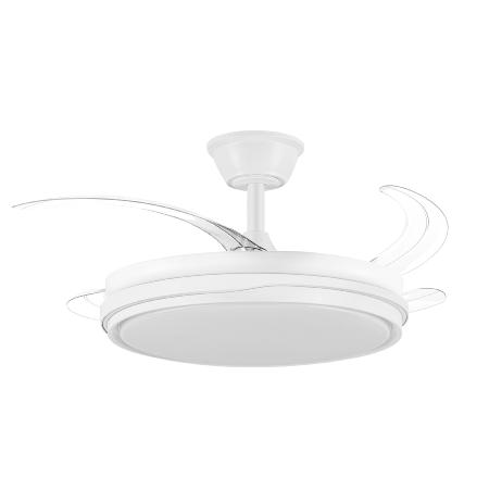 Ventilador Tempano Fabrilamp Blanco - Motor DC Ø50-106cm