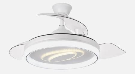 Ventilador Maracaná Blanco Fabrilamp - Motor DC Ø50-107cm