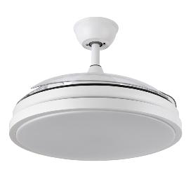 Ventilador ESCORPION Tres Aspas Fabrilamp Blanco - Motor DC Ø50-107cm