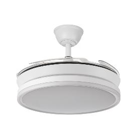 Ventilador BAYOMO Mini Blanco Fabrilamp Ø40-91cm