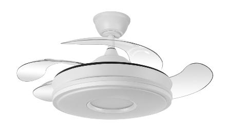 Ventilador Dani Mini Fabrilamp Blanco - Motor DC Ø40-91cm