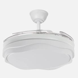 Ventilador Nasim Blanco Fabrilamp - Motor DC Ø50-107cm