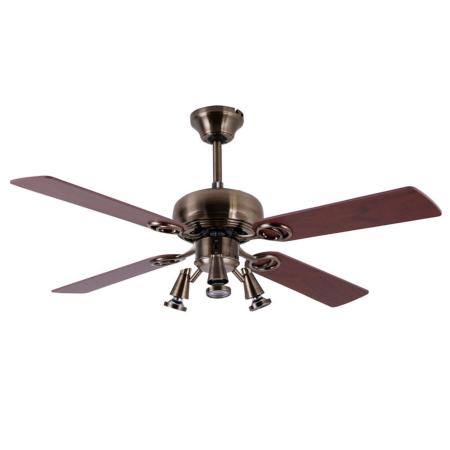 Ventilador GALERNA Oro Envejecido - Fabrilamp - Ø107cm