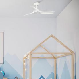 Ventilador HEY Blanco FARO - Motor DC - sin luz Ø90cm - REACONDICIONADO