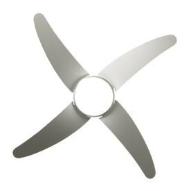 Ventilador OSIRIS Niquel - Fabrilamp. Motor DC. Ø 117cm.