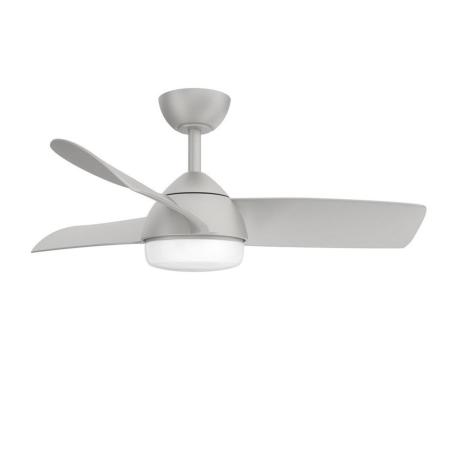 Ventilador Haur LED Gris Fabrilamp - Motor DC Ø107cm