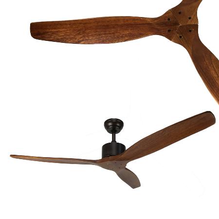 Ventilador PIKY SUNACA - Motor DC. Madera Natural 132cm Ø.