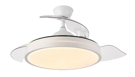 Ventilador ESCORPION Tres Aspas Fabrilamp Blanco - Motor DC Ø50-107cm