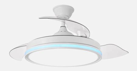 Ventilador Cacique Blanco Fabrilamp - Motor DC Ø50-107cm