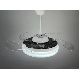 Ventilador Linares Blanco SUNACA - Motor DC. luz LED. 112cm Ø.