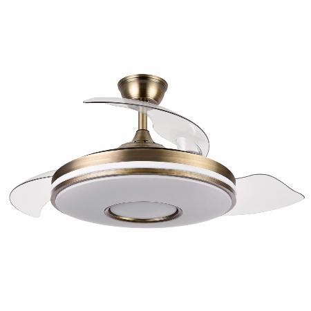 Ventilador Dani Fabrilamp Oro envejecido - Motor DC Ø108cm