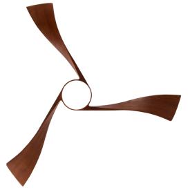 Ventilador Janubi Marron Fabrilamp - Motor DC Ø132cm