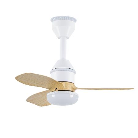 Ventilador Asaf Blanco Haya Fabrilamp - Motor DC Ø62cm