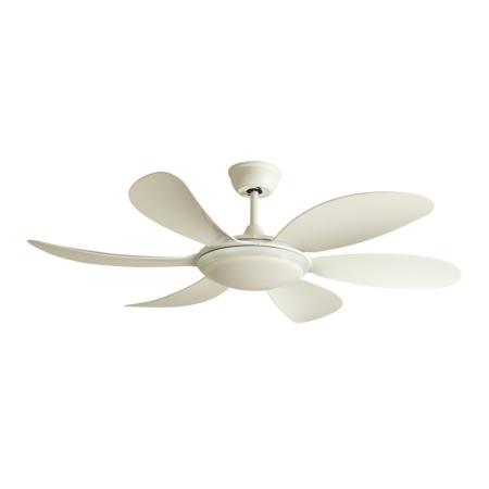 Ventilador Tanik Cristal Record - 107cm Blanco Motor DC