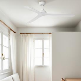 Ventilador GOTLAND FARO blanco - motor DC. Sin luz Ø132cm