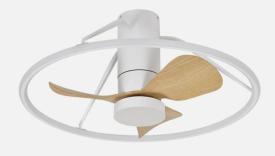 Ventilador Oporto Mini Blanco Fabrilamp - Motor DC Ø66cm