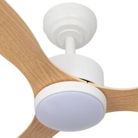 Ventilador Serpa Blanco Haya Fabrilamp - Motor DC Ø107cm