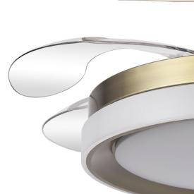 Ventilador Zenit Fabrilamp Cuero - Motor DC Ø50-107cm