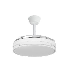 Ventilador Papiro Blanco Fabrilamp - Motor DC Ø48-107cm